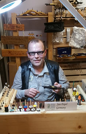 Jan Popel Fly Dresser Germany - Irish Fly Fair