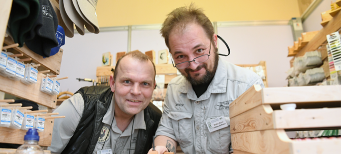 Walter & Jan at The Irish Fly Fair