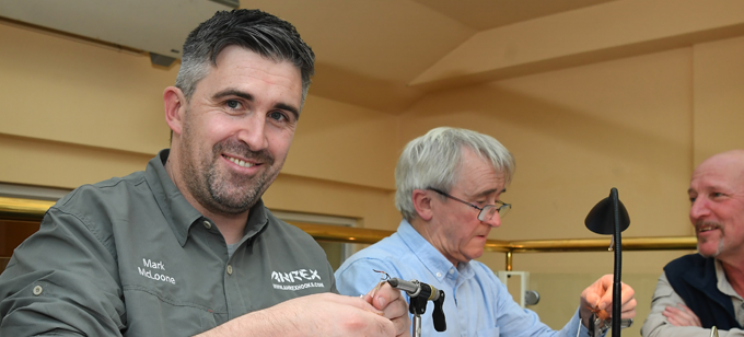 Mark McLoone & Frankie McPhillips at The Irish Fly Fair