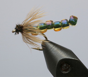 Caroline Emmet  Fly Dresser tying at The Irish Fly Fair 2025