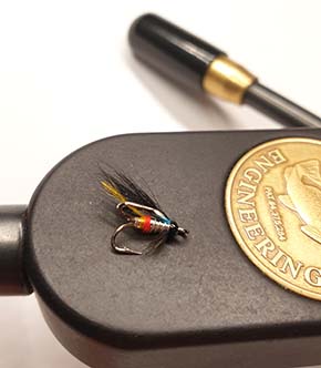 Sigurberg Guðbrandsson Fly Dresser tying at The Irish Fly Fair 2025