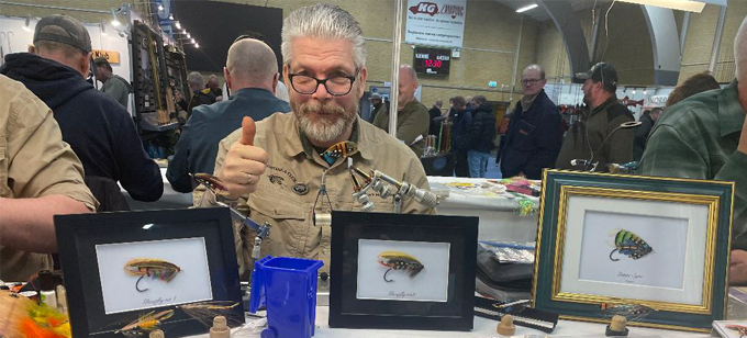 Bent Arild Mathiesenat The Irish Fly Fair 2025