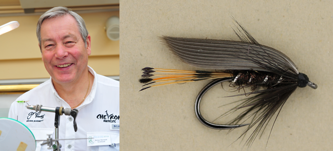 Brian Burnett at The Irish Fly Fair