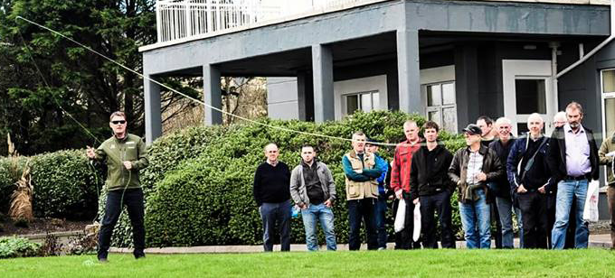 Fly Casting at The The Irish Fly Fair