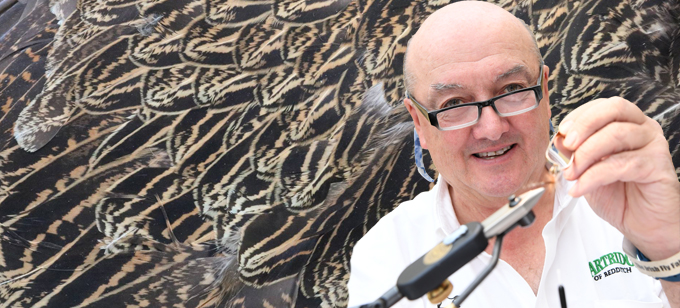 Chris Reeves at The Irish Fly Fair