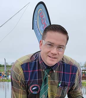 Dan O'Neill Fishing on the River Nore