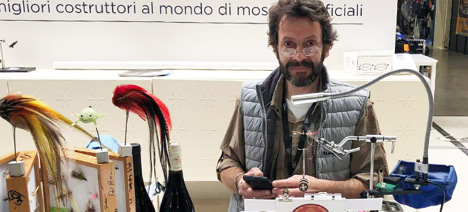 David Gourong at The Irish Fly Fair