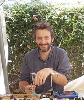 David Gourong Fly Dresser at The Irish Fly Fair 2025