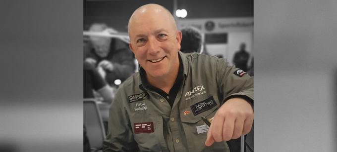 Fabio Federighi - Italian Fly Dresser at The Irish Fly Fair 2024