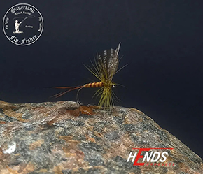 olive Dun Fly tied by Frank Fuchs