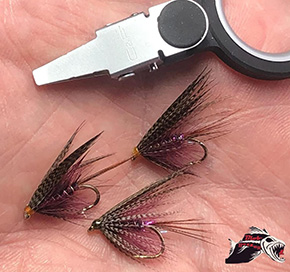 Flies by By Karl McMonagle Fly Dresser tying at The Irish Fly Fair 2025