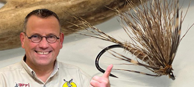 Mark Roovers at The Irish Fly Fair