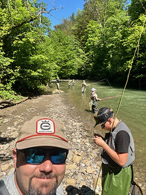 Nejc Travner Fly Dresser tying at The Irish Fly Fair 2025