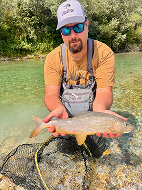 Nejc Travner Fly Dresser tying at The Irish Fly Fair 2025