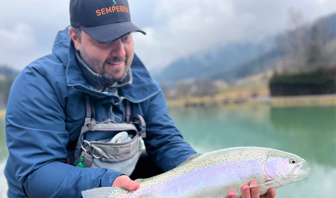 Nejc Travner at The Irish Fly Fair