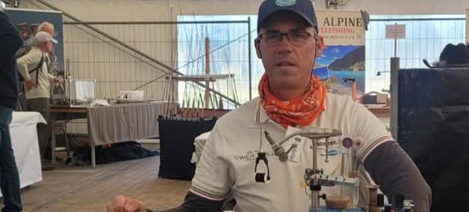 Owen Trill at The Irish Fly Fair