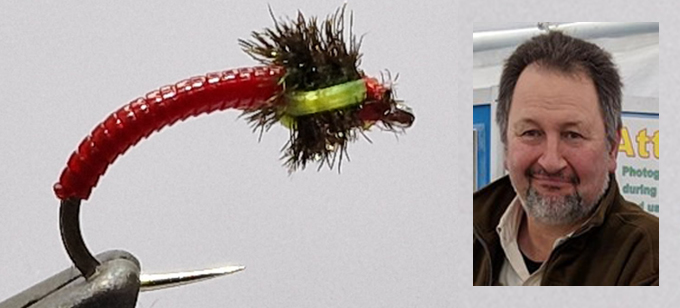 Paul Aston Fly Dresser at The Irish Fly Fair 2025