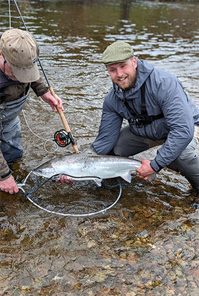 Paul Black Fly Dresser tying at The Irish Fly Fair 2025