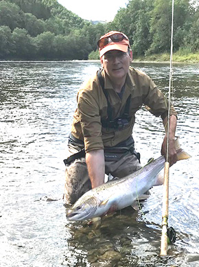 Per Johansson Fly Dresser tying at The Irish Fly Fair 2025