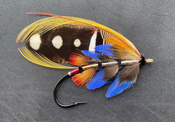 Piero Sistino Italian Fly Dresser at The Irish Fly Fair 2025