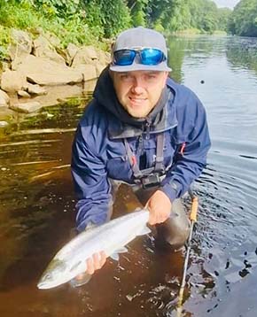 Stephen Brennan Fly Dresser tying at The Irish Fly Fair 2025
